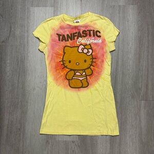 Sanrio Yellow Hello Kitty Tee